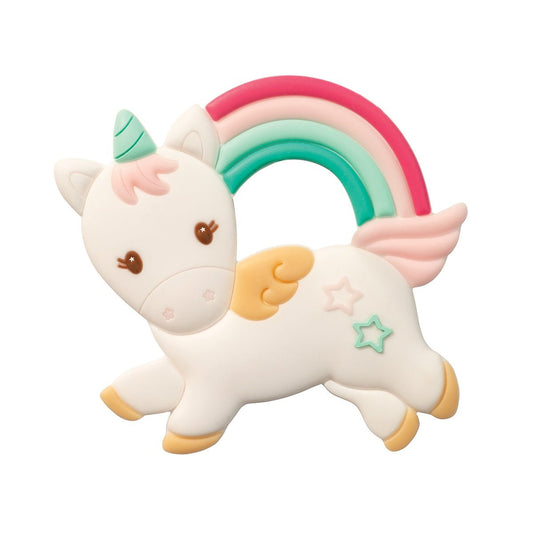 Emilie Unicorn Silicone Teether - Becky Sue's Creations - Baby & Toddler - Douglas Cuddle Toys